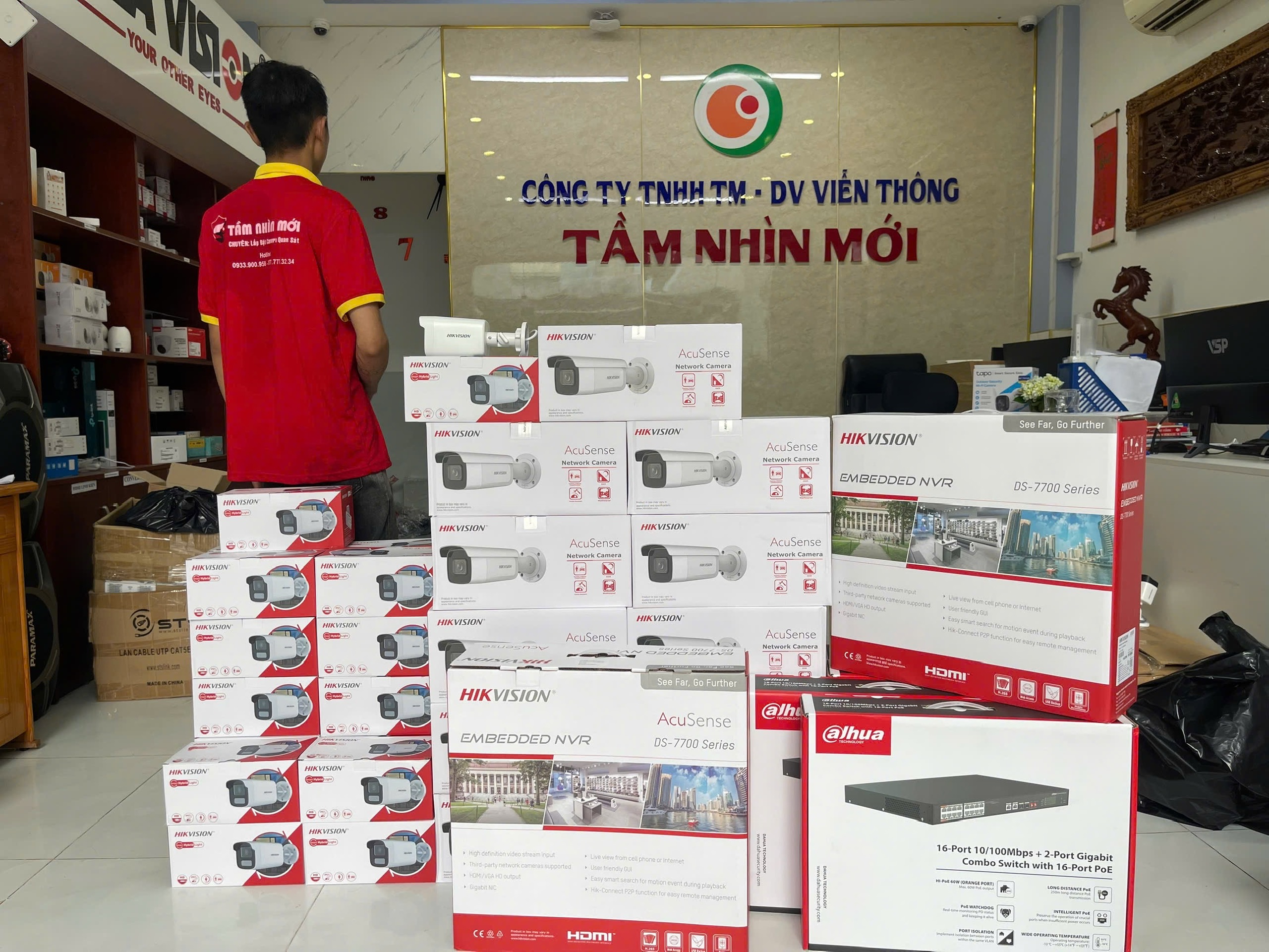 Dịch vụ lắp đặt - Công Ty TNHH TM DV Viễn Thông Tầm Nhìn Mới